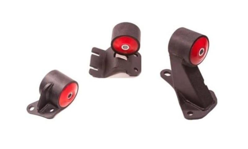 Innovative Mounts — Innovative 90-93 Integra B-Series Black Steel Mounts 75A Bushings (Auto to Manual Hydro)