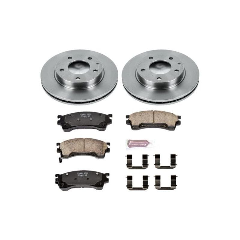 PowerStop — Power Stop 93-97 Ford Probe Front Autospecialty Brake Kit