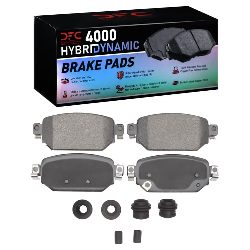 DFC — DFC 17-24 Mazda 3 Rear 4000 HybriDynamic Brake Pads and Hardware Kit
DFC Brake Pad Set