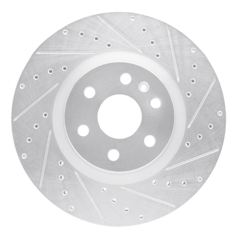 R1 Concepts — R1 10-16 Cadillac SRX Front Right Drilled & Slotted Silver Brake Rotor
R1 Brake Rotor Drill
