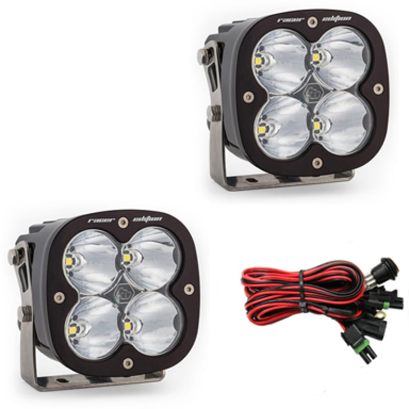 Baja Designs — Baja Designs XL Racer Edition High Speed Spot Pair LED Light Pods - Clear