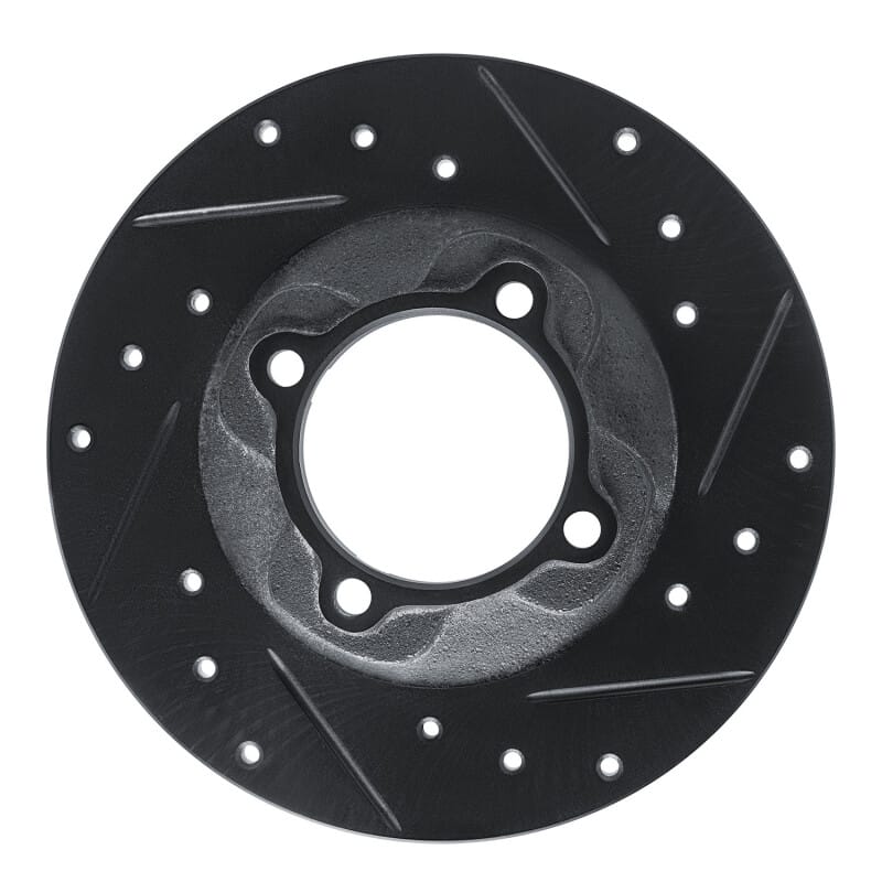 R1 Concepts — R1 81-85 Mazda GLC Front Right Drilled & Slotted Black Brake Rotor
R1 Brake Rotor Drill