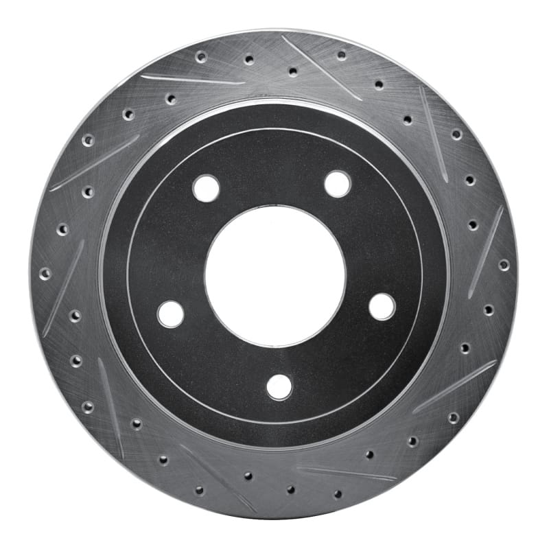 R1 Concepts — R1 04-06 Ford E-150 Rear Right Drilled & Slotted Silver Brake Rotor
R1 Brake Rotor Drill