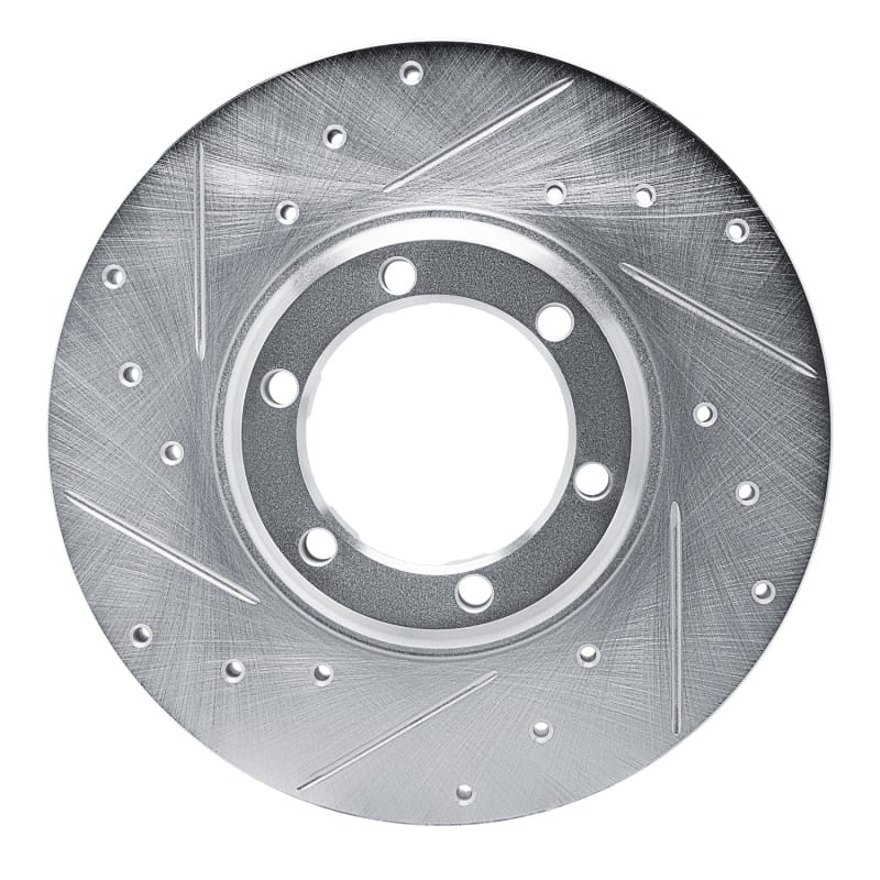 R1 Concepts — R1 79-86 Dodge Ram 50 Front Left Drilled & Slotted Silver Brake Rotor
R1 Brake Rotor Drill