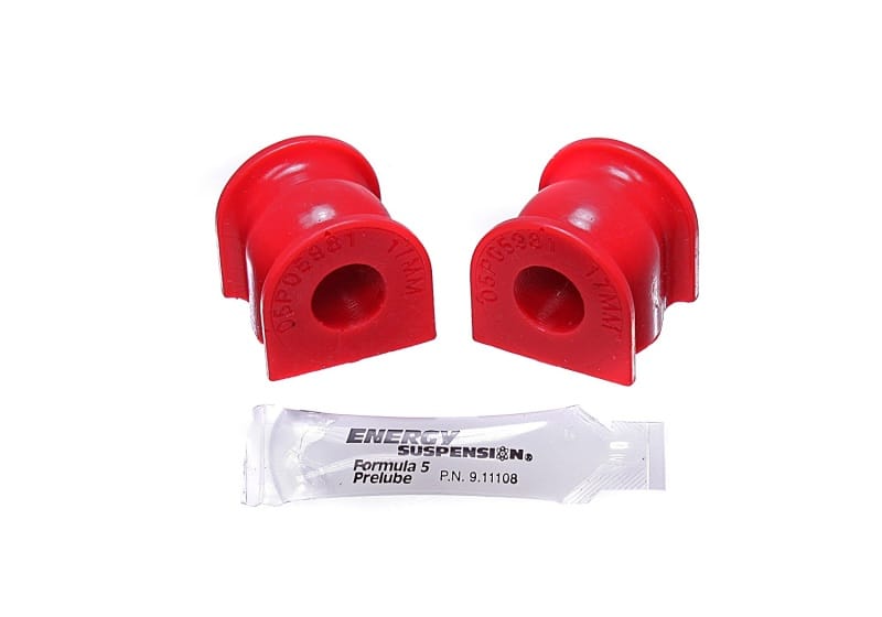 Energy Suspension — Energy Suspension 06-11 Honda Civic SI 17mm Rear Sway Bar Bushing Set - Red
Sway Bar Bushing Kit