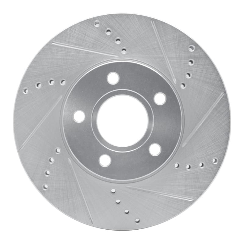 R1 Concepts — R1 12-18 Ford C-MAX Front Right Drilled & Slotted Silver Brake Rotor
R1 Brake Rotor Drill