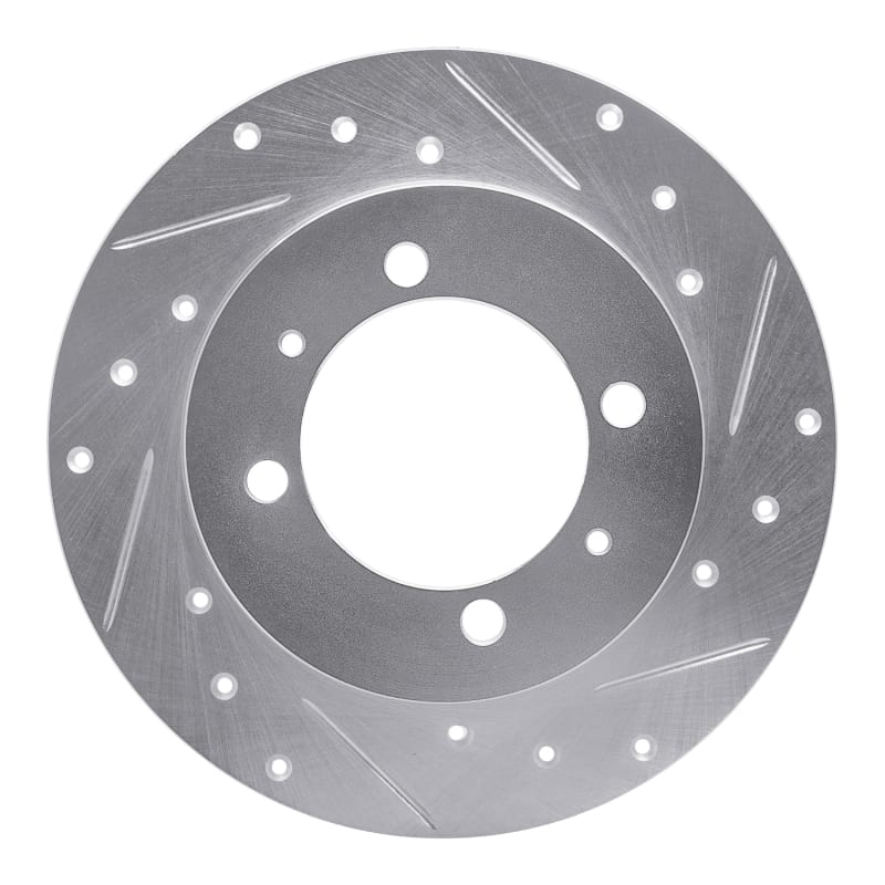 R1 Concepts — R1 88-93 Dodge COLT Rear Right Drilled & Slotted Silver Brake Rotor
R1 Brake Rotor Drill