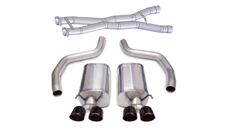 CORSA Performance — Corsa 2012-2013 Chevrolet Corvette C6 Z06 7.0L V8 Black Sport Cat-Back Exhaust
Exhaust