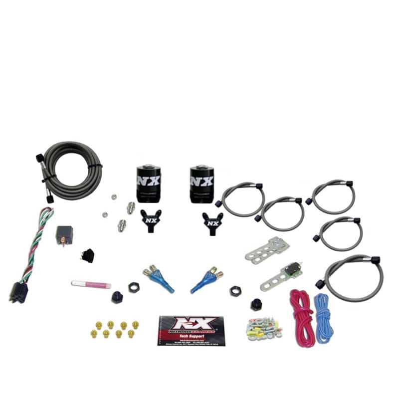Nitrous Express — Nitrous Express Dodge EFI Full Race Dual Nozzle Nitrous Kit (100-300HP) w/o Bottle
Injection System Kit
N2OSys