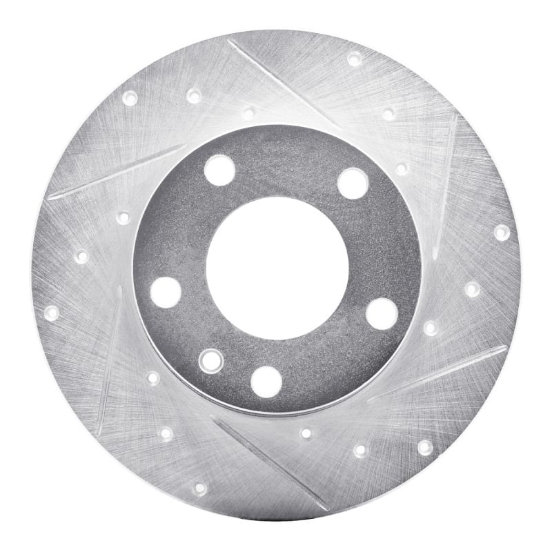 R1 Concepts — R1 76-76 BMW 530I Front Right Drilled & Slotted Silver Brake Rotor
R1 Brake Rotor Drill
