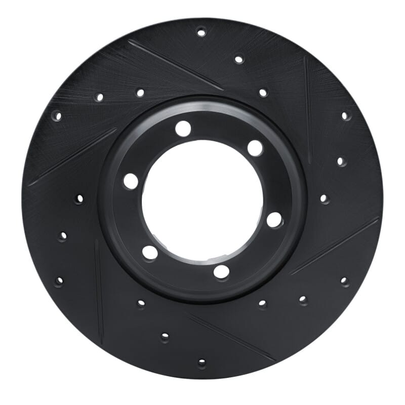 R1 Concepts — R1 79-86 Dodge Ram 50 Front Right Drilled & Slotted Black Brake Rotor
R1 Brake Rotor Drill