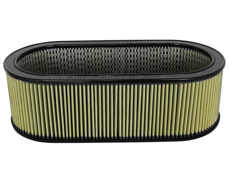 aFe — aFe MagnumFLOW Air Filters Round Racing PG7 A/F PG7 Oval Filter (18.13 x 7.25 x 6.0 w/EM)
Magnum FLOW Filter