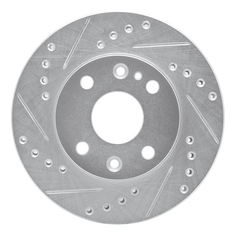 R1 Concepts — R1 94-02 Ford ASPIRE Front Left Drilled & Slotted Silver Brake Rotor
R1 Brake Rotor Drill