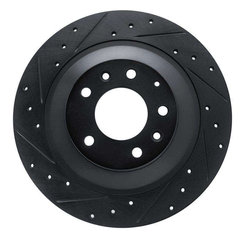 R1 Concepts — R1 06-07 Mazda 6 Rear Left Drilled & Slotted Black Brake Rotor
R1 Brake Rotor Drill