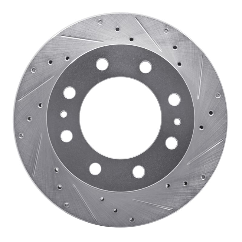 R1 Concepts — R1 99-20 Cadillac DeVille Front Right Drilled & Slotted Silver Brake Rotor
R1 Brake Rotor Drill