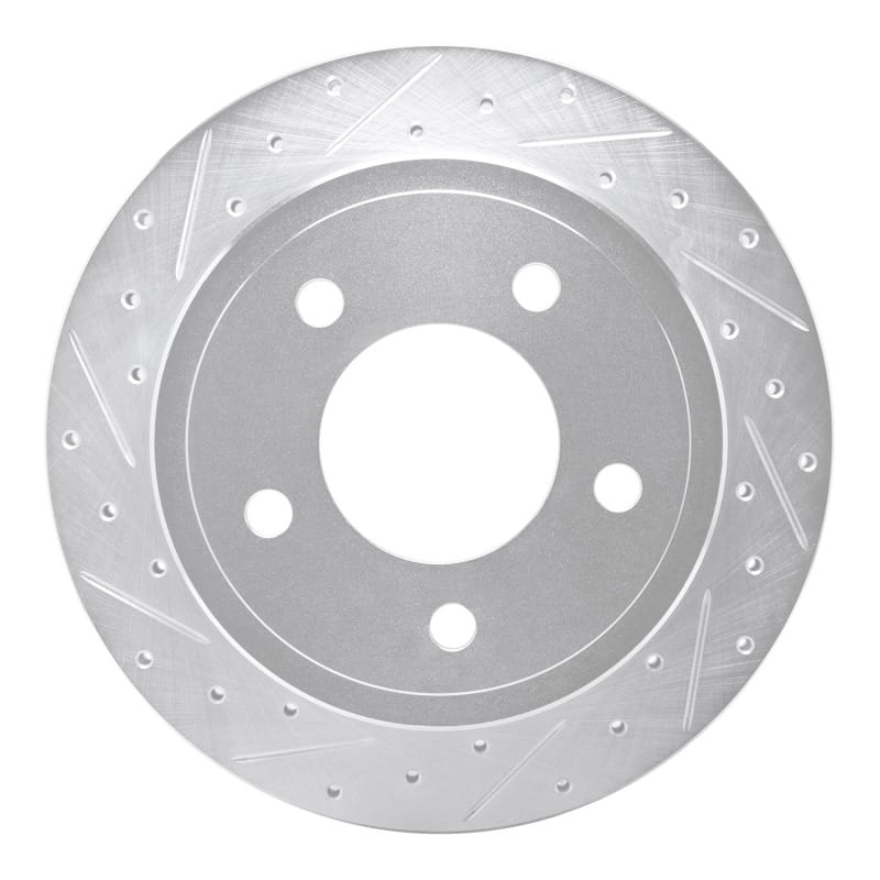 R1 Concepts — R1 03-03 Dodge Ram 1500 Van Rear Left Drilled & Slotted Silver Brake Rotor
R1 Brake Rotor Drill