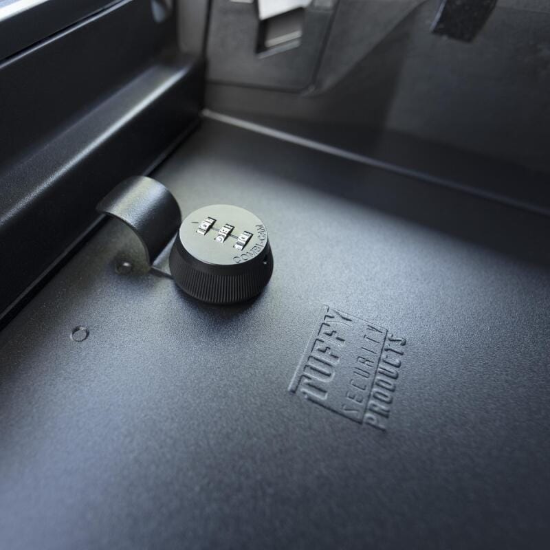 Tuffy Products — Tuffy Console Safe W/ Combo Lock For Ford Fseries Flow Thru Console
Console Safe