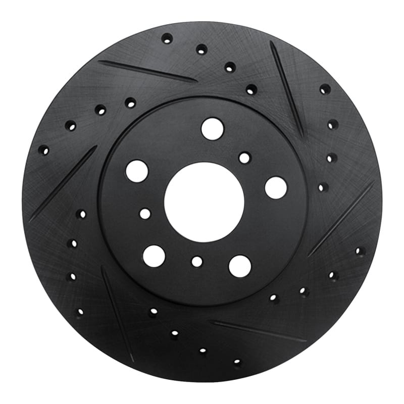 R1 Concepts — R1 90-91 Toyota Celica Front Right Drilled & Slotted Black Brake Rotor
R1 Brake Rotor Drill