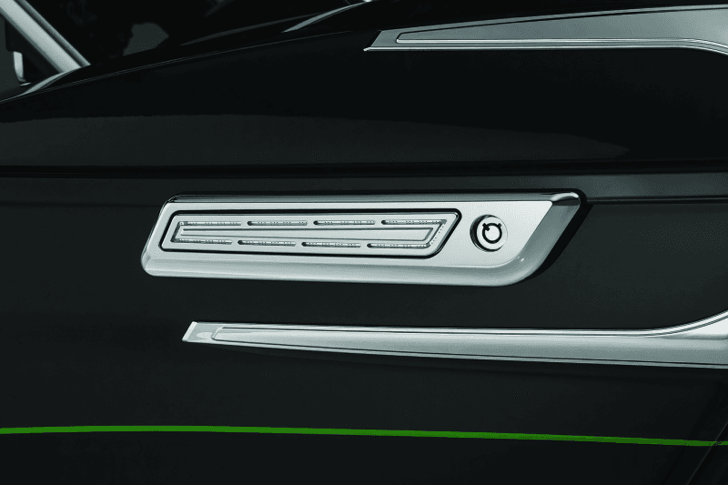 Kuryakyn — LED Saddlebag Hinge Accents Chrome