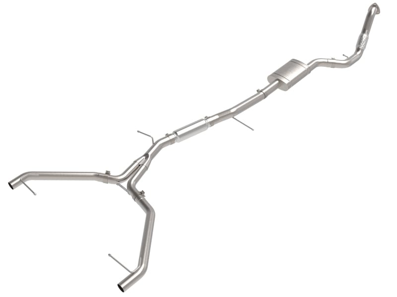 aFe — aFe 20-21 Audi A4 L4-2.0L (t) MACH Force-Xp 3in to 2-1/2in Stainless Steel Cat-Back Exhaust System
Cat-Back Exhaust