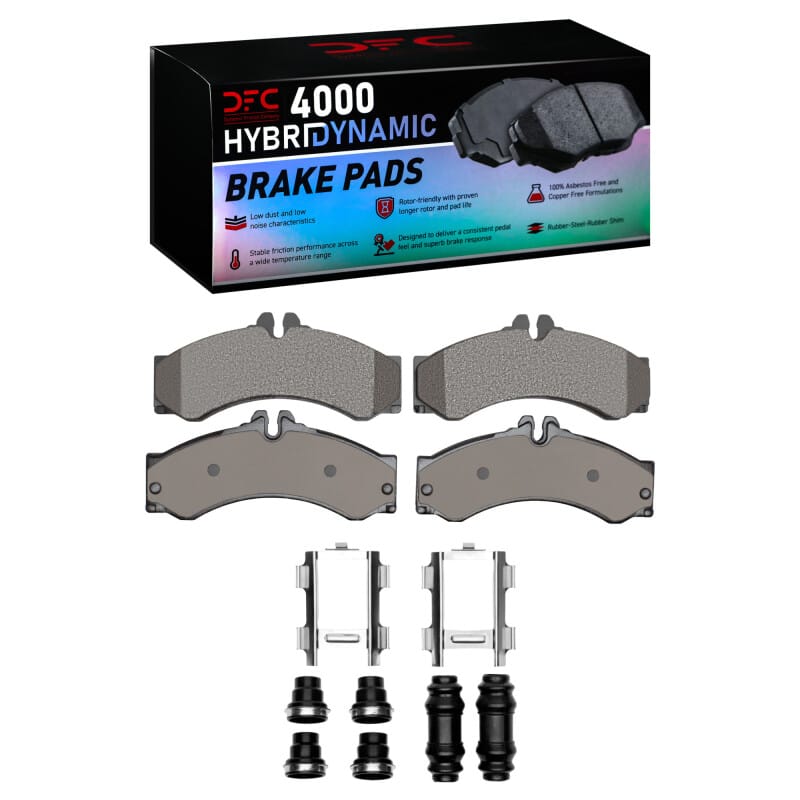 DFC — DFC 02-06 Dodge Sprinter 3500 Rear/Front 4000 HybriDynamic Brake Pads and Hardware Kit
DFC Brake Pad Set