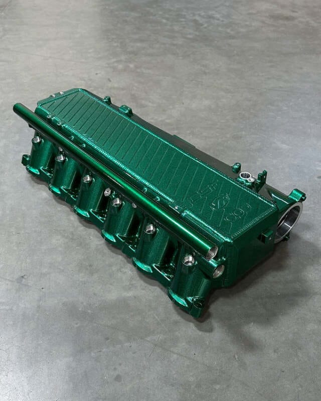 CSF — CSF BMW Gen 1 B58 Charge-Air-Cooler Manifold - Isle of Man Green