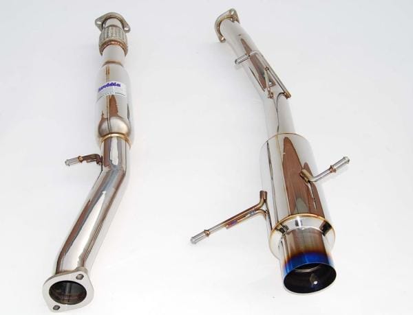 Invidia — Invidia 02-07 WRX/STi 76mm N1 REGULAR Titanium Tip Cat-back Exhaust