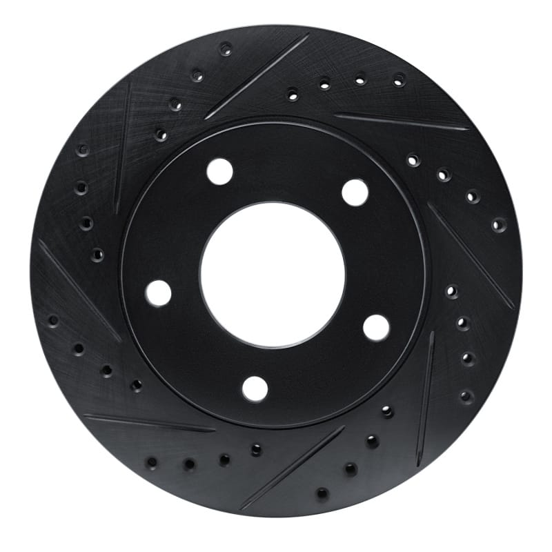 R1 Concepts — R1 69-78 Cadillac Eldorado Front/Rear Left Drilled & Slotted Black Brake Rotor
R1 Brake Rotor Drill