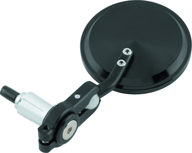 BikeMaster — BikeMaster Folding Barend Mirrors 7/8in Handlebars - Pair - Black