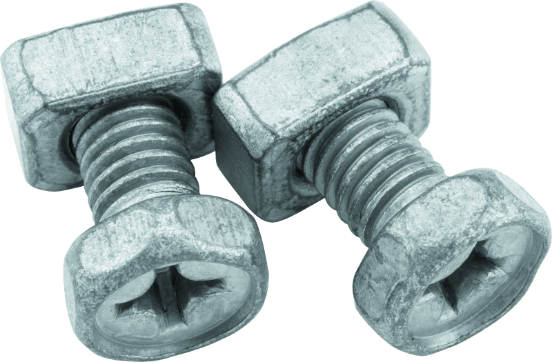BikeMaster — Battery Bolt 6 x 12mm Bolt/Rectangle Nut (1 Set)