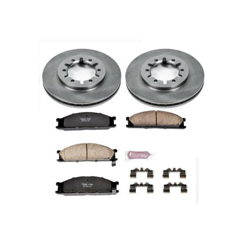 PowerStop — Power Stop 99-04 Nissan Frontier Front Autospecialty Brake Kit