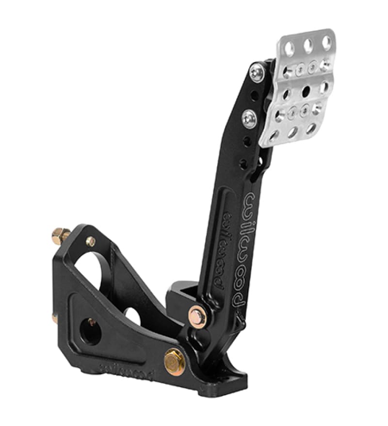 Wilwood — Wilwood Adjustable Single Clutch Pedal - Floor Mount - 5.25-6:1
