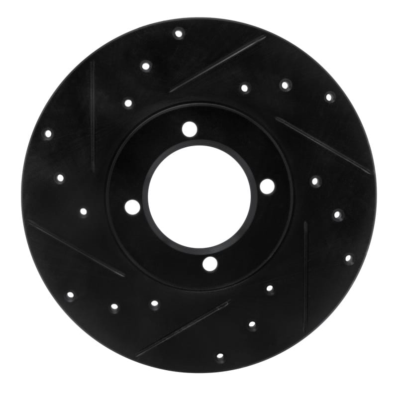 R1 Concepts — R1 76-81 Toyota Celica Front Left Drilled & Slotted Black Brake Rotor
R1 Brake Rotor Drill