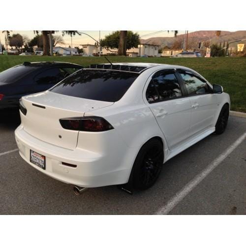 BLOX Racing — BLOX Racing 08+ Mitsubishi Lancer Vortex Generator - ABS Black