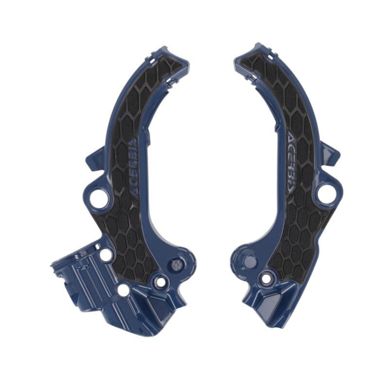 Acerbis — Acerbis 2024 KTM SX65 X-Grip Frame Guard - Blue/Black