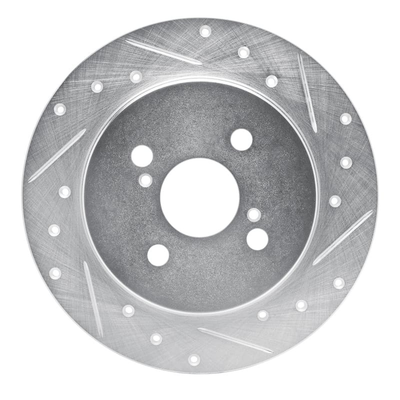 R1 Concepts — R1 12-18 Toyota Yaris (USA/Canada) Rear Right Drilled & Slotted Silver Brake Rotor
R1 Brake Rotor Drill