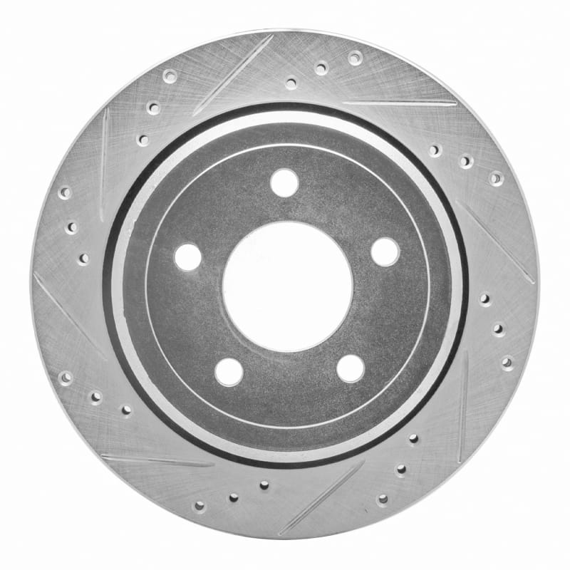 R1 Concepts — R1 03-11 Ford Crown Victoria Rear Left Drilled & Slotted Silver Brake Rotor
R1 Brake Rotor Drill