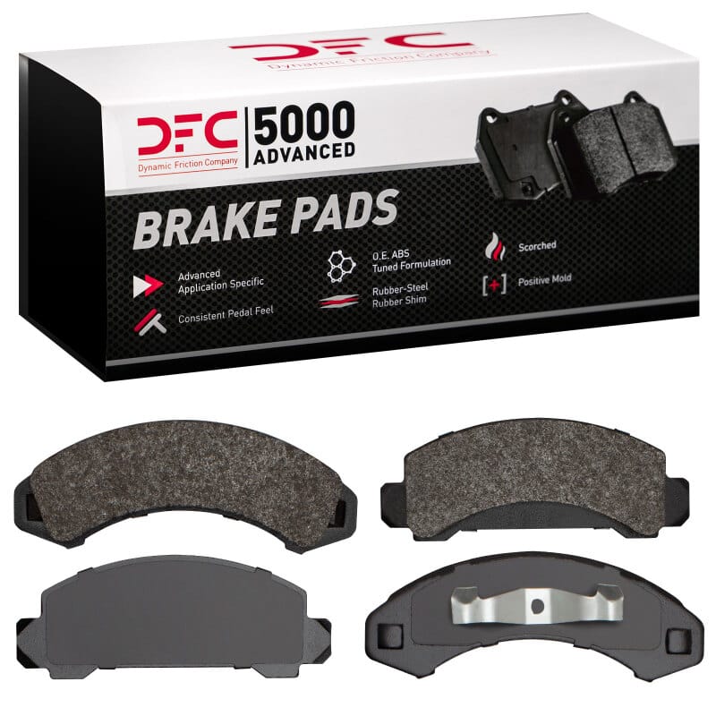 DFC — DFC 83-97 Ford Explorer Front 5000 Advanced Semi Metallic Brake Pads
DFC Brake Pad Set