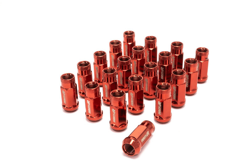 Wheel Mate — Wheel Mate WM14R 14x1.50 Lug Nuts Red 20 PCS