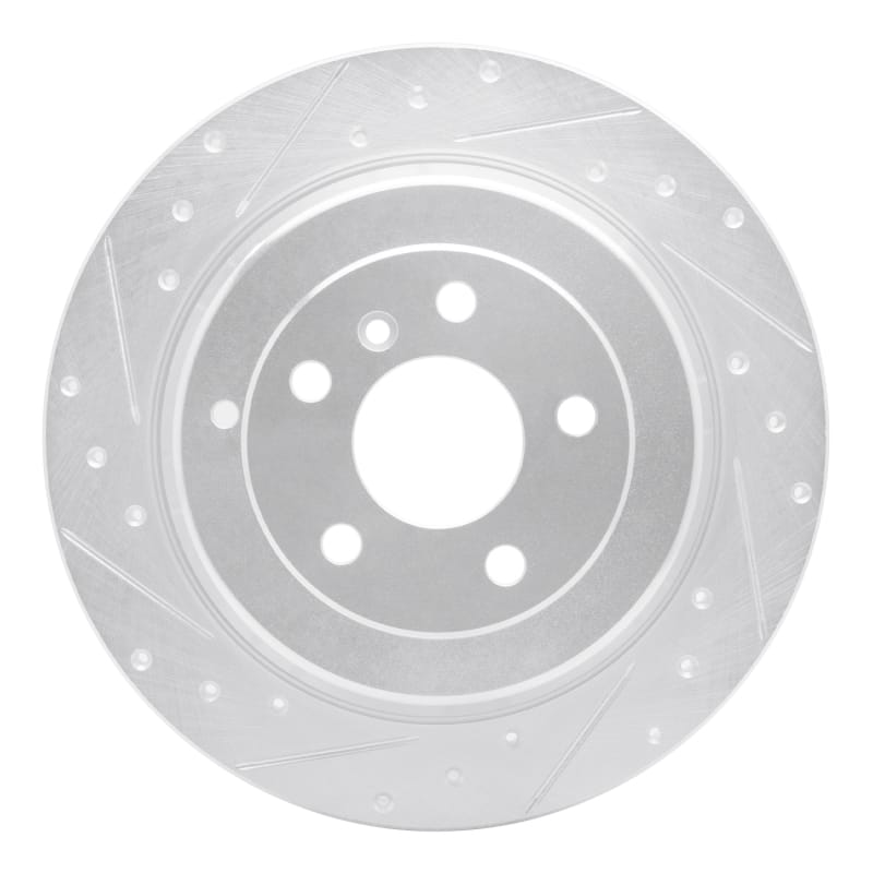 R1 Concepts — R1 06-12 Mercedes-Benz R500 Rear Left Drilled & Slotted Silver Brake Rotor
R1 Brake Rotor Drill