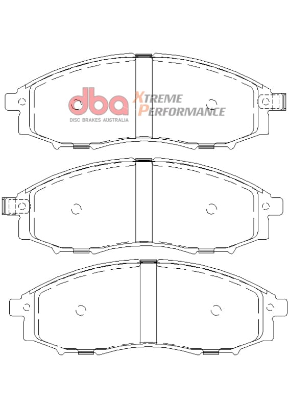 DBA — DBA 00-04 Nissan Xterra XP650 Front Brake Pads
Brake Pad
