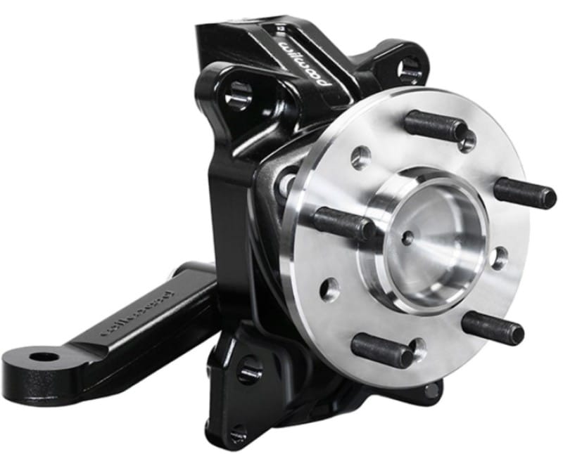 Wilwood — Wilwood Spindle Kit Pair w/ Hub & Steering Arm 63-70 C10 Pickup 2.50in Drop
SPINDLE KIT