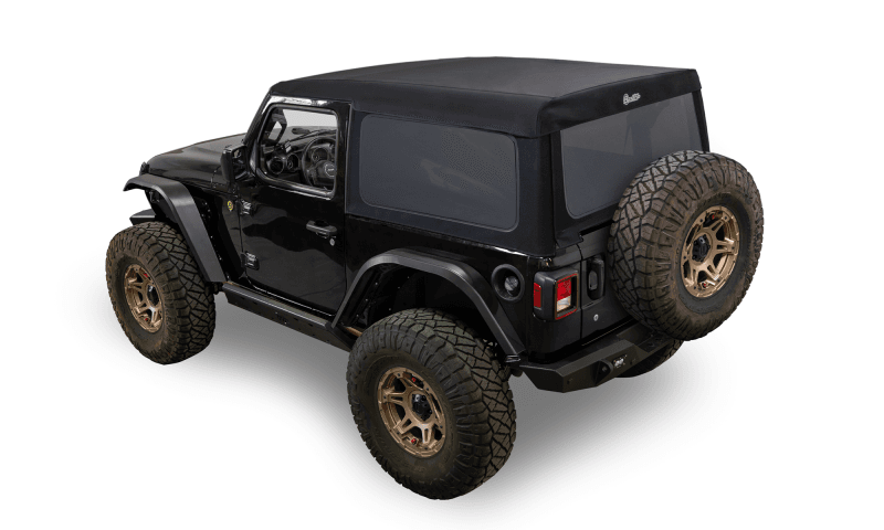 Bestop — Bestop 18-26 Jeep Wrangler JL 2-Door Supertop Glide (Squareback Premium Black Twill)