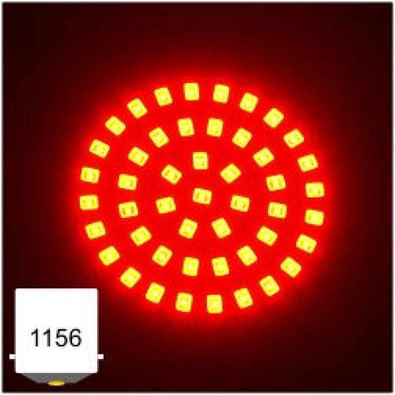 Letric Lighting — Letric Lighting Premium Bullet LED w/ Red Turn Signals (1156)