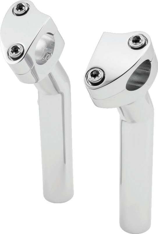 Bikers Choice — Chrome-Plated 6.5 in. Smooth Pullback Handlebar Riser