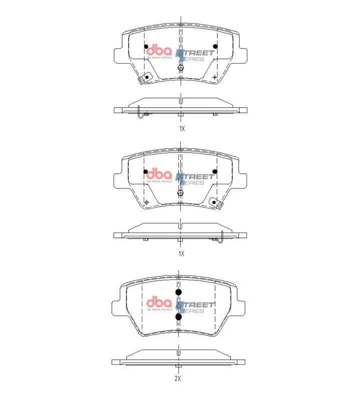 DBA — DBA 2021+ Genesis GV80 Street Series Rear Brake Pads
Brake Pad