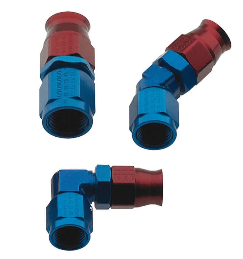 Fragola — Fragola -3AN 45 Degree Hose End - Alum