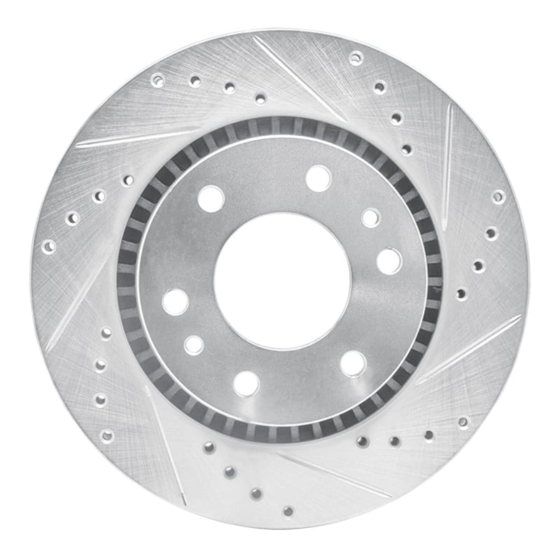 R1 Concepts — R1 06-09 Buick Rainier Front Right Drilled & Slotted Silver Brake Rotor
R1 Brake Rotor Drill