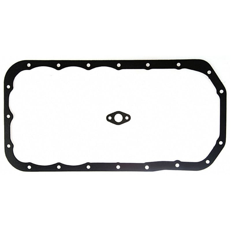 Fel-Pro — Fel-Pro Kia Sportage OS 30734 Engine Oil Pan Gasket Set High-Temperature Rubber-Coated Fiber