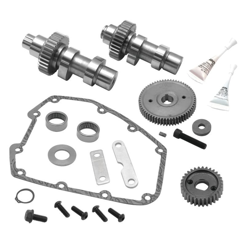S&S Cycle — Type: 551G; Timing Open: Intake 17º/Exhaust 41º; Timing Closed: Intake 19º/Exhaust 17º; Duration at 0.053: Intake 216º/Exhaust 238º; Valve Lift : Intake 0.551"/Exhaust 0.551"; Lift at TDC: Intake 0.178"/Exhaust 0.170"